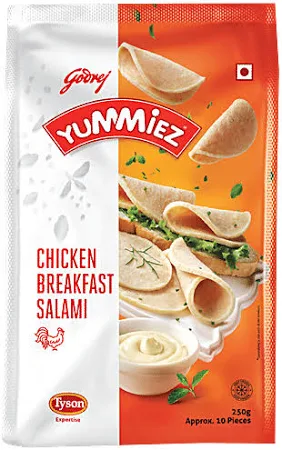 Godrej Yummiez Chicken Breakfast Salami Pouch